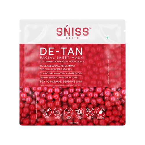 DE-TAN FACE SHEET MASK
