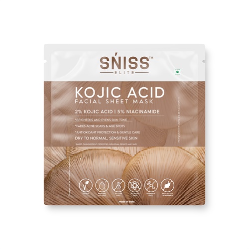 KOJIC ACID FACE SHEET MASK